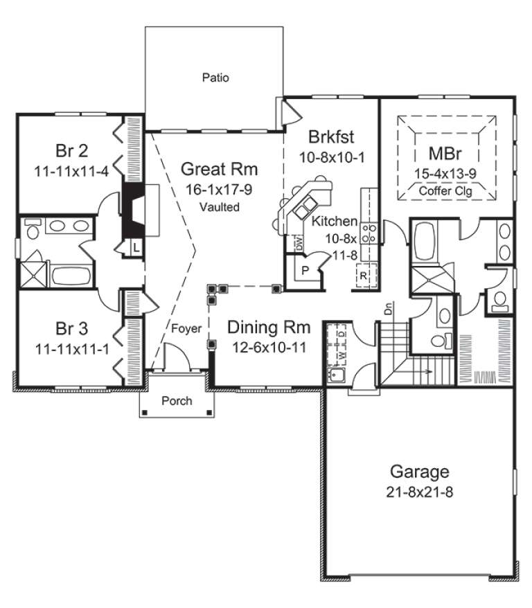 House Plan House Plan #17255 Drawing 1