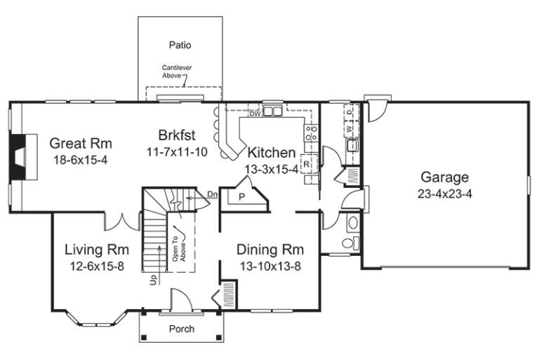 House Plan House Plan #17259 Drawing 1