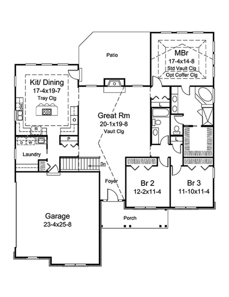 House Plan House Plan #17262 Drawing 1