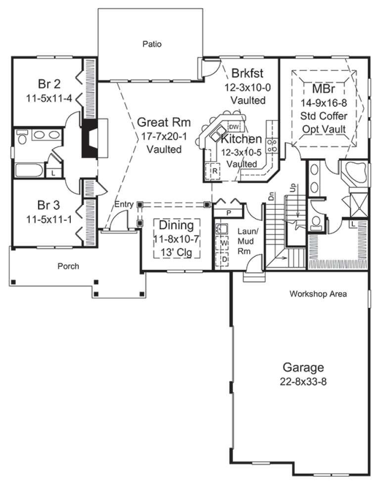 House Plan House Plan #17264 Drawing 1