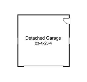detached garage for House Plan #5633-00291