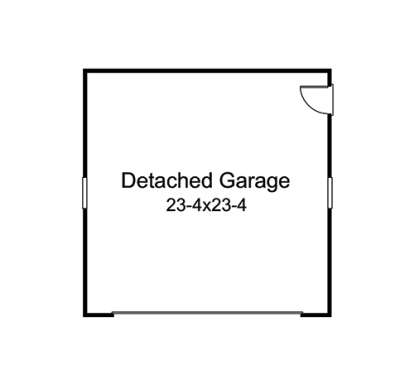detached garage for House Plan #5633-00291