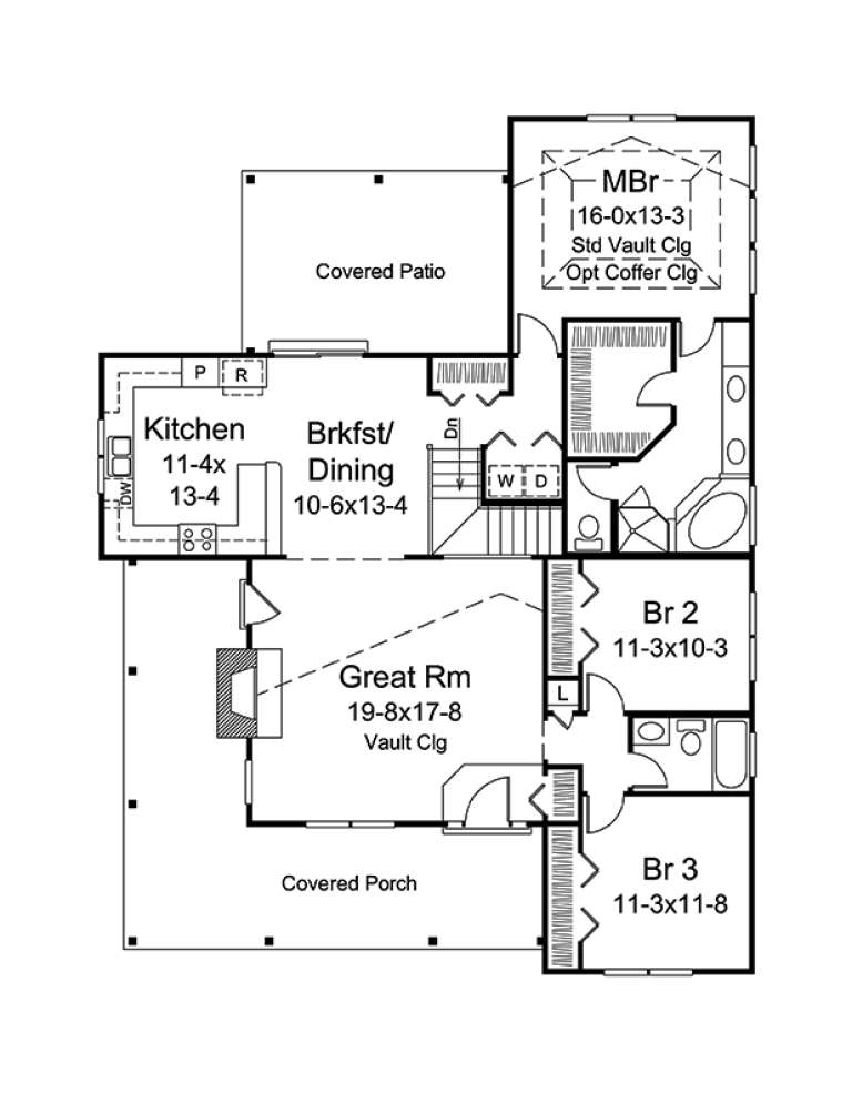 House Plan House Plan #17268 Drawing 1