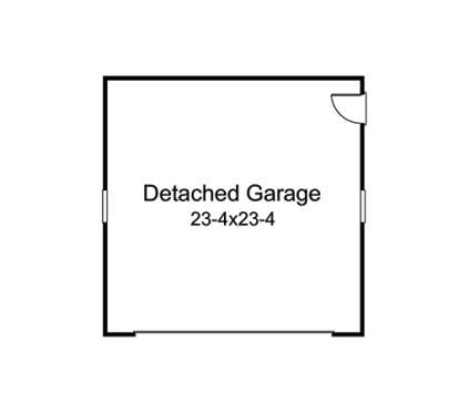 Garage for House Plan #5633-00292