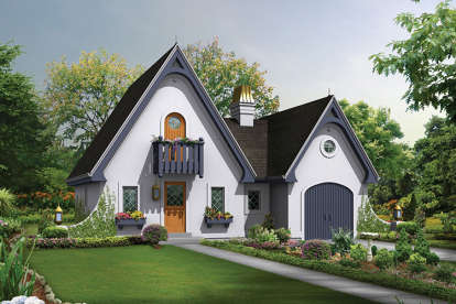 House Plan House Plan #17271 Front Elevation