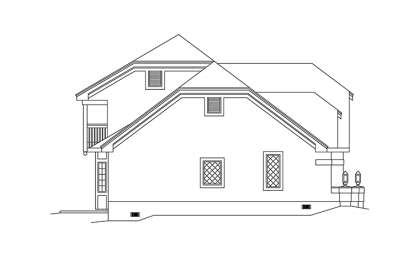 Cottage House Plan #5633-00296 Elevation Photo