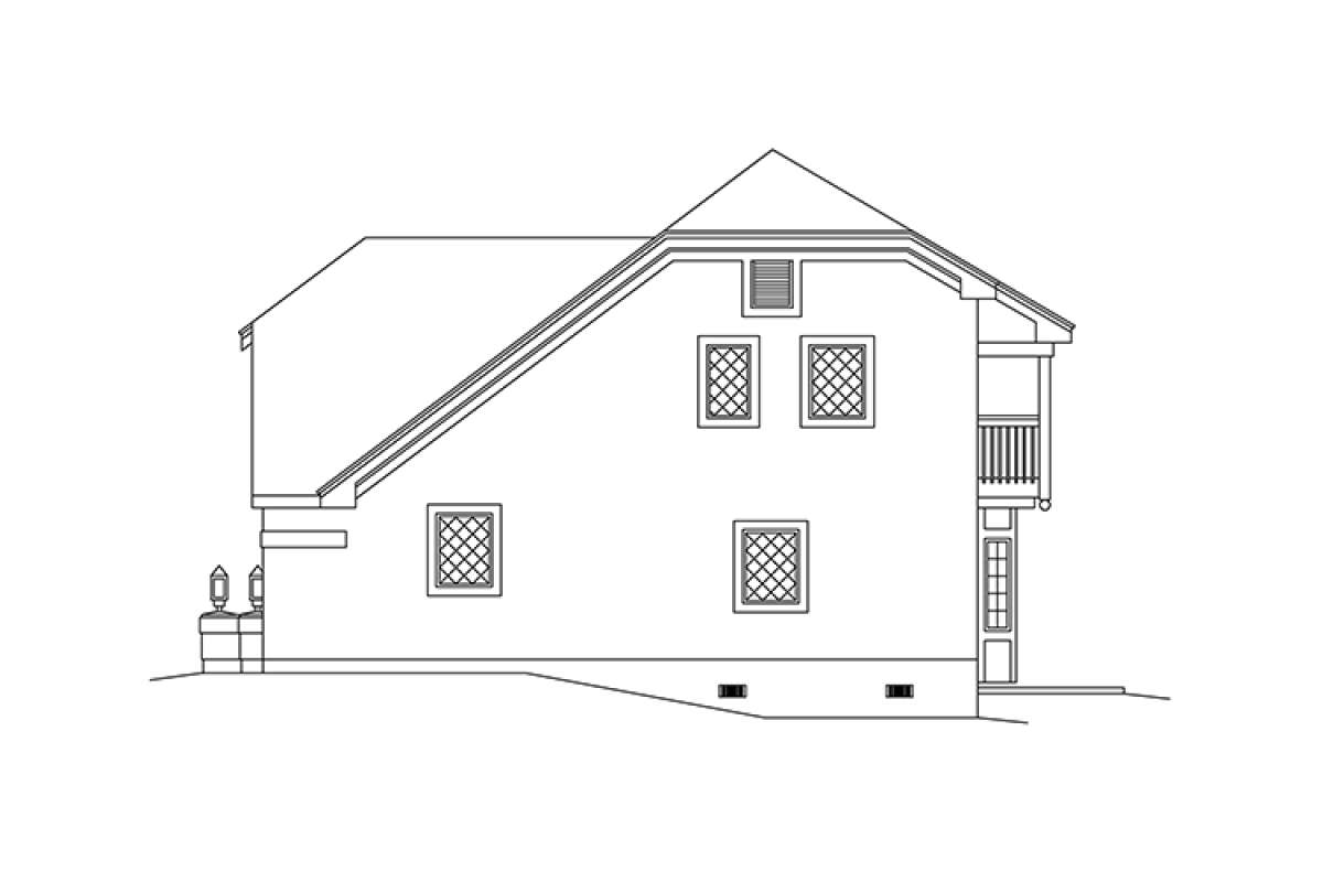 Cottage House Plan #5633-00296 Elevation Photo