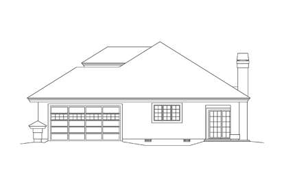 Florida House Plan #5633-00297 Elevation Photo