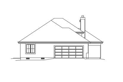 Florida House Plan #5633-00298 Elevation Photo