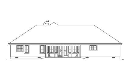 Florida House Plan #5633-00298 Elevation Photo