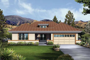 Florida House Plan #5633-00299 Elevation Photo