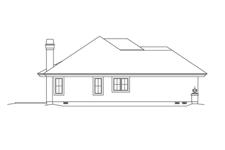 Florida House Plan #5633-00299 Elevation Photo
