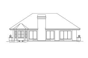 Florida House Plan #5633-00299 Elevation Photo