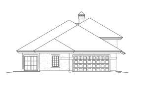 Contemporary House Plan #5633-00301 Elevation Photo