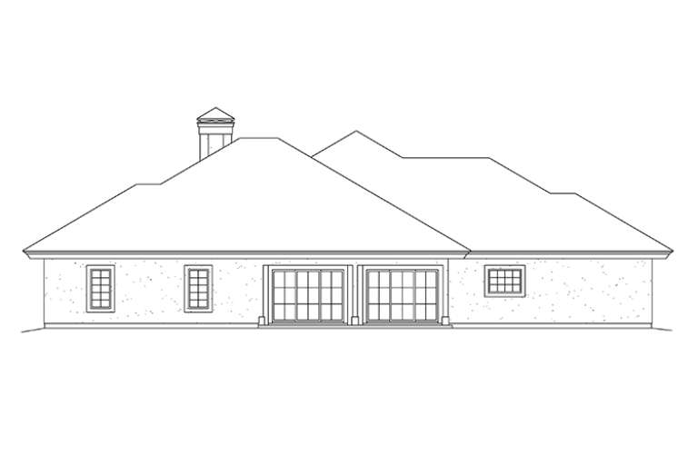 Contemporary House Plan #5633-00301 Elevation Photo