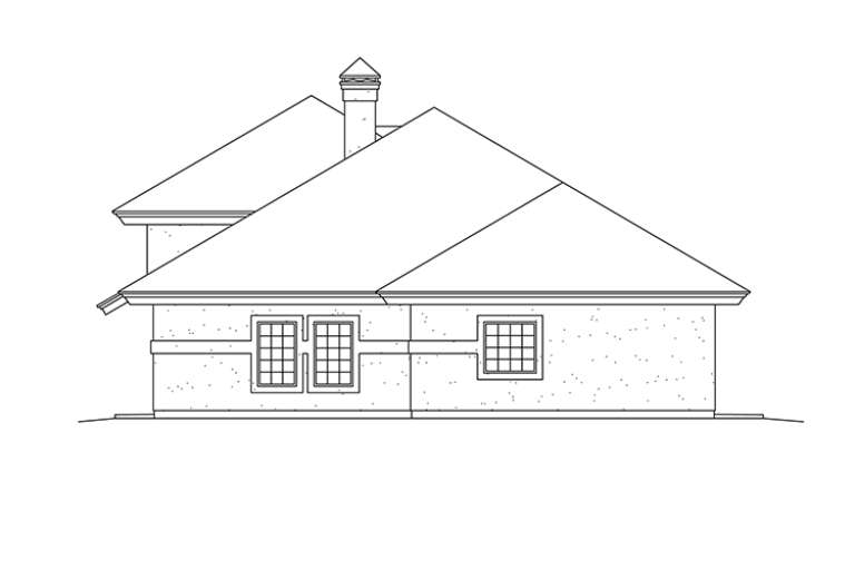 Contemporary House Plan #5633-00301 Elevation Photo