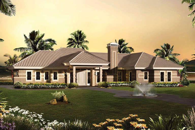 House Plan House Plan #17278 Front Elevation