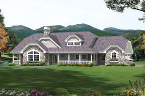 Country House Plan #5633-00304 Elevation Photo