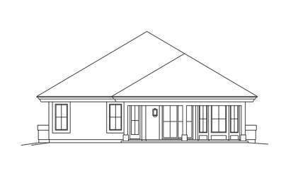 Ranch House Plan #5633-00305 Elevation Photo