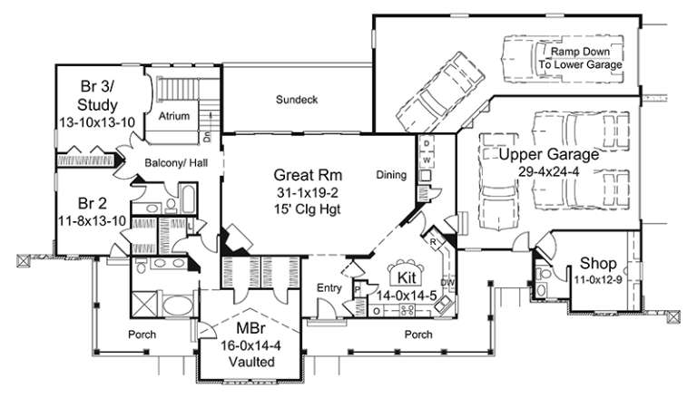 House Plan House Plan #17289 Drawing 1