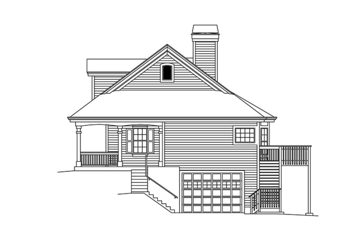Farmhouse House Plan #5633-00307 Elevation Photo