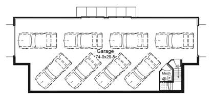 Garage for House Plan #5633-00307