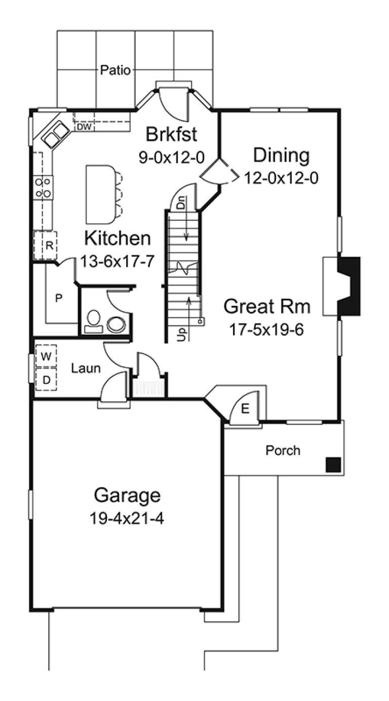 House Plan House Plan #17292 Drawing 1
