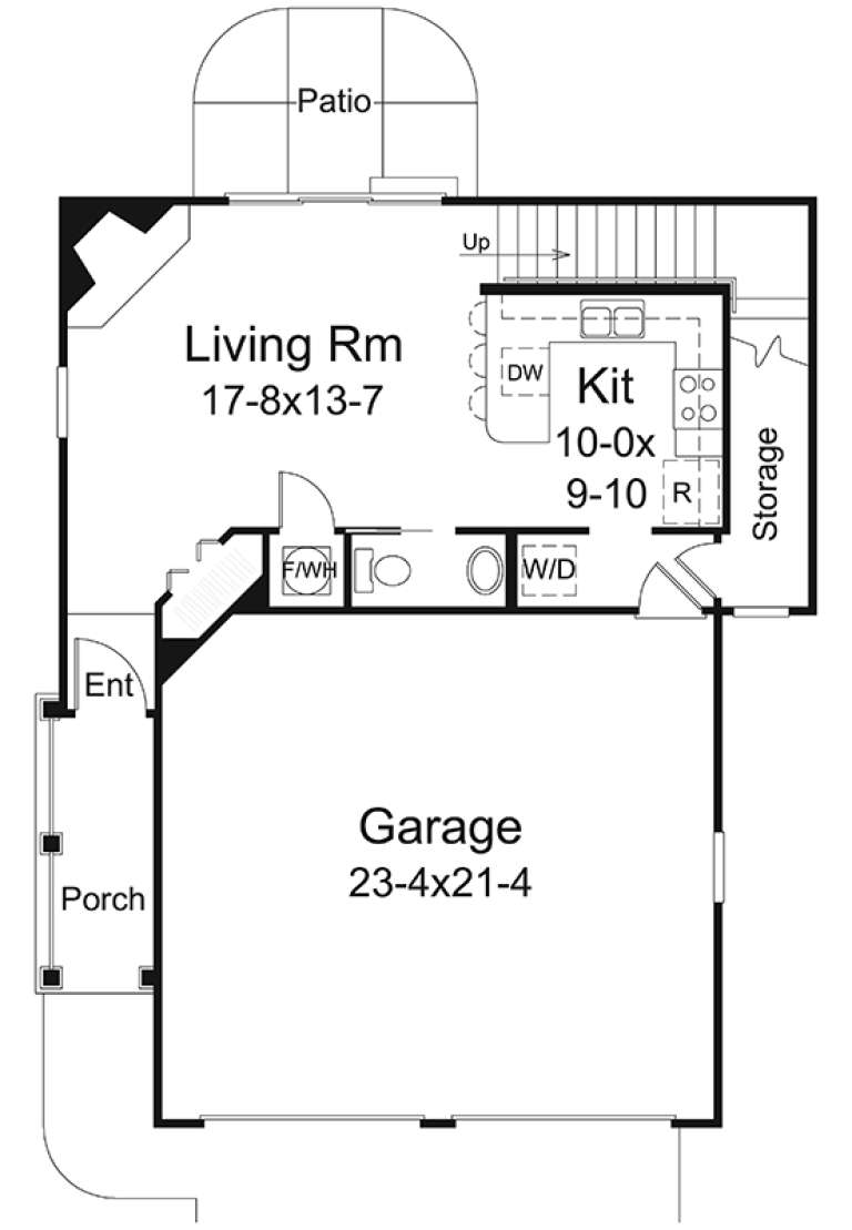 House Plan House Plan #17293 Drawing 1