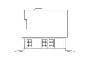 Vacation House Plan #5633-00312 Elevation Photo