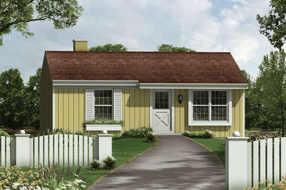 House Plan House Plan #17296 Front Elevation