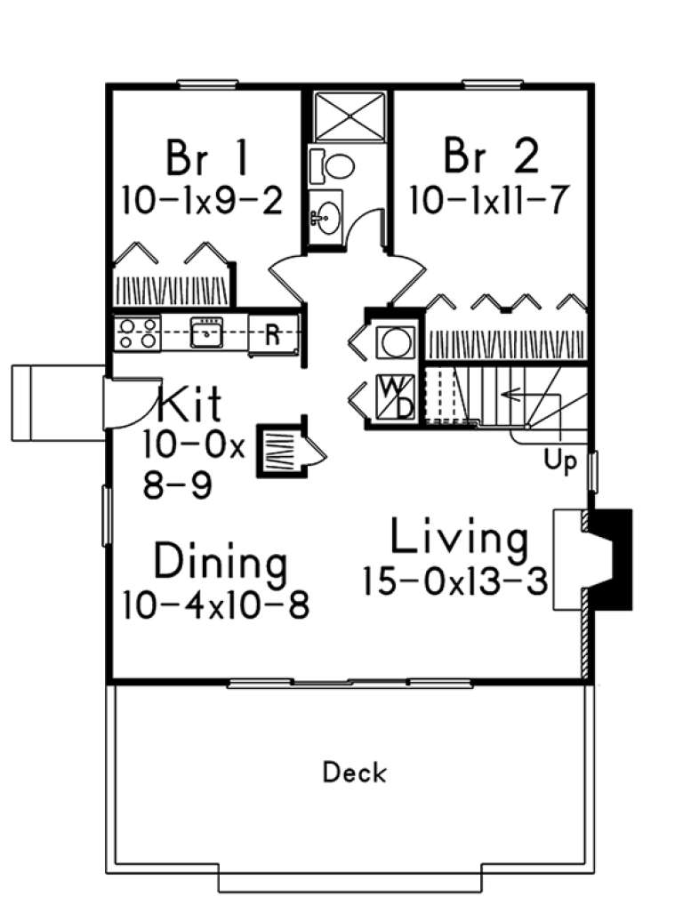 House Plan House Plan #17299 Drawing 1