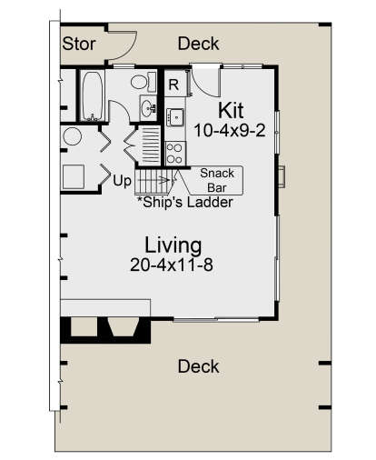 Main Floor  for House Plan #5633-00325