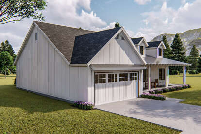 Farmhouse House Plan #963-00134 Elevation Photo