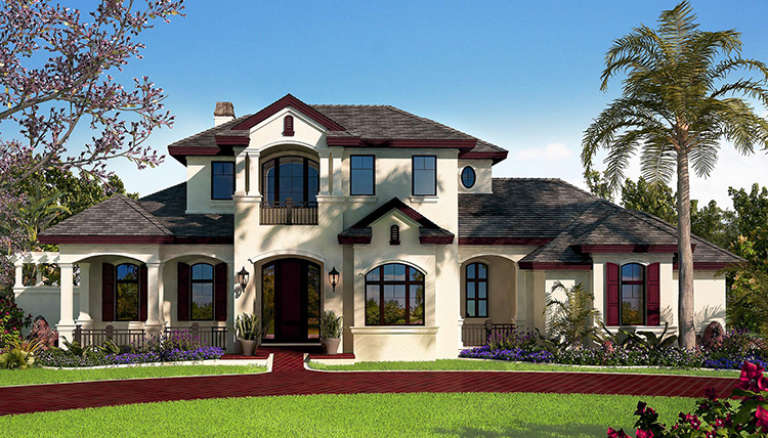 House Plan House Plan #17317 Front Elevation