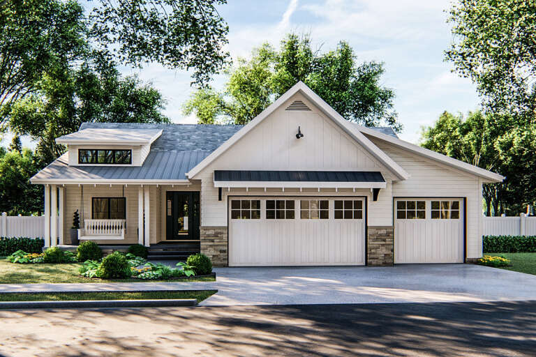 House Plan House Plan #17324 Front Elevation 