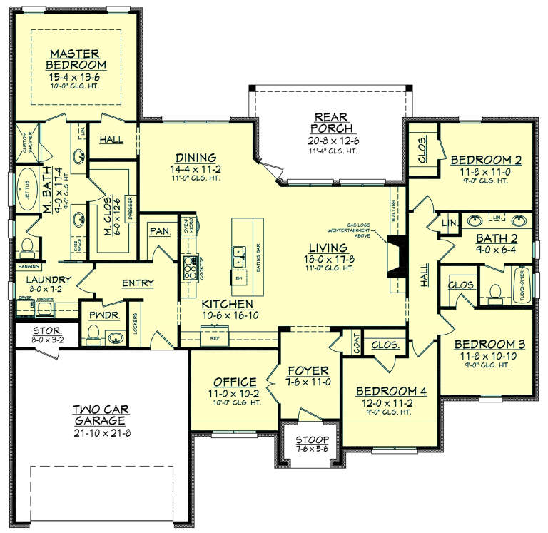 House Plan House Plan #17327 Drawing 1