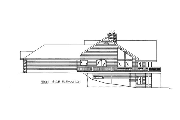 Mountain House Plan #039-00561 Elevation Photo