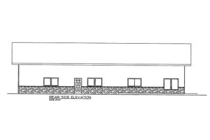 Country House Plan #039-00562 Elevation Photo