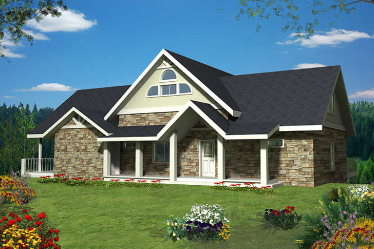 House Plan House Plan #17338 Front Elevation
