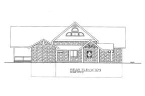 Craftsman House Plan #039-00563 Elevation Photo