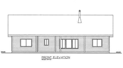 Northwest House Plan #039-00564 Elevation Photo
