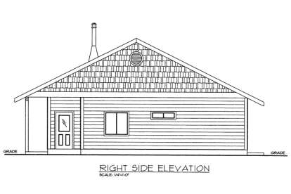 Northwest House Plan #039-00564 Elevation Photo