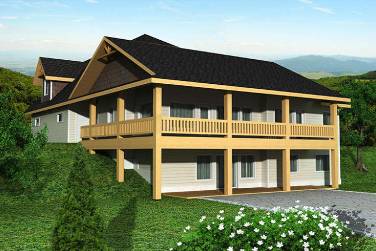 House Plan House Plan #17341 Front Elevation