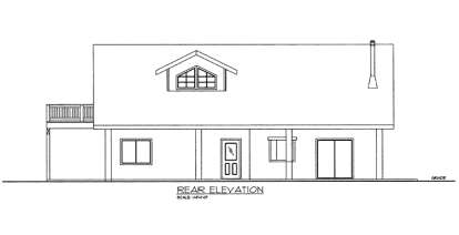 Traditional House Plan #039-00567 Elevation Photo