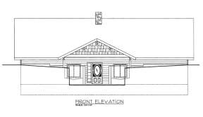 Contemporary House Plan #039-00570 Elevation Photo