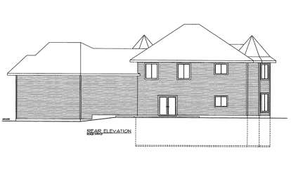 Victorian House Plan #039-00571 Elevation Photo