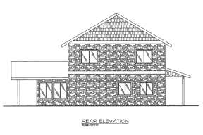 Northwest House Plan #039-00572 Elevation Photo