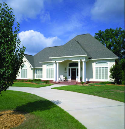 European House Plan #048-00088 Elevation Photo