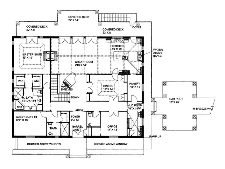 House Plan House Plan #17351 Drawing 1