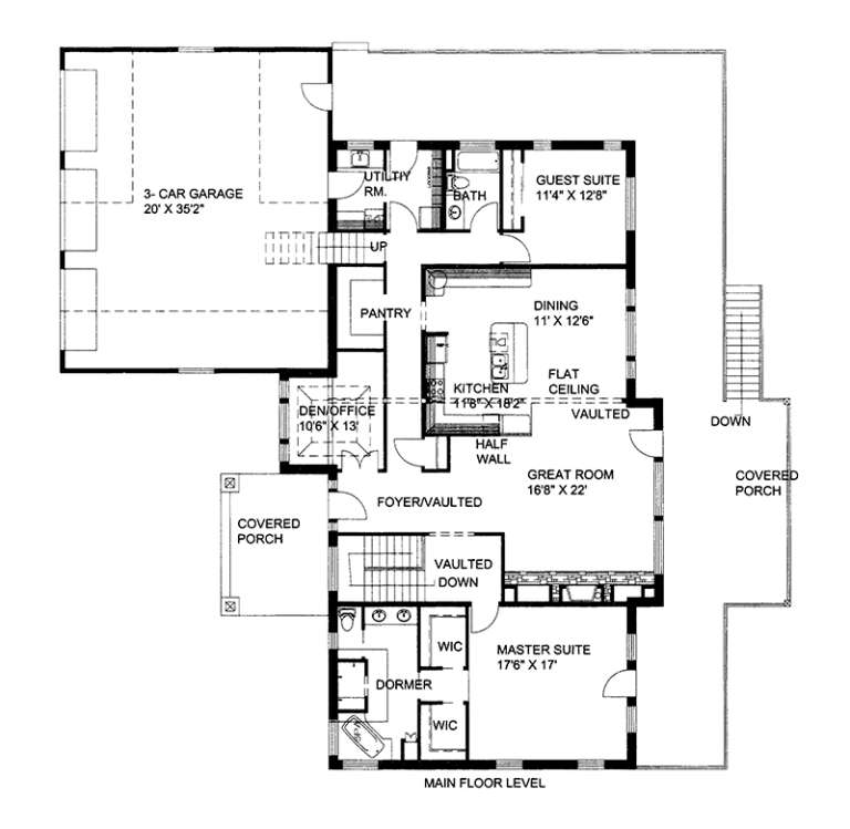 House Plan House Plan #17352 Drawing 1